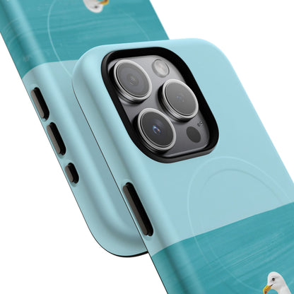 iPhone Coastal Gull Premium MagSafe Tough Case