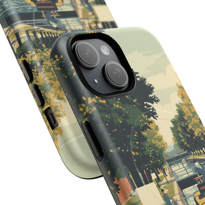iPhone Towpath Lock Audience Premium MagSafe Case