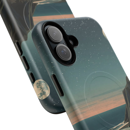 iPhone Moonlit British Cliffs Premium MagSafe Case