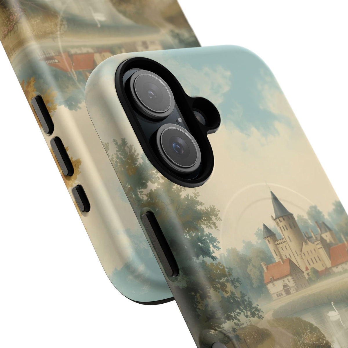 iPhone Canal Roses and Castles Premium MagSafe Case