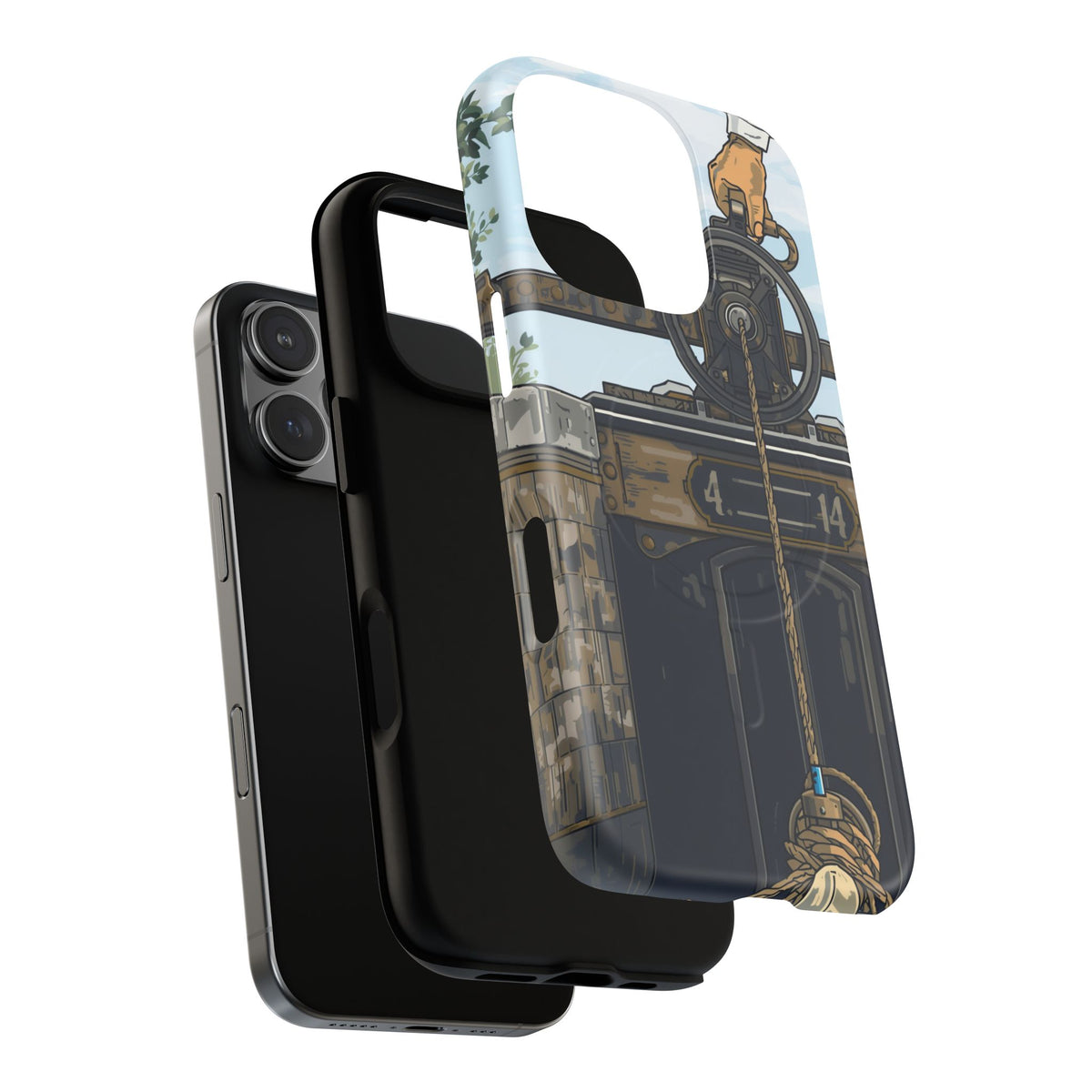 iPhone Canal Lock Windlass Premium MagSafe Case