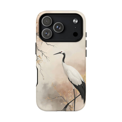 iPhone Elegant Crane Premium MagSafe Case