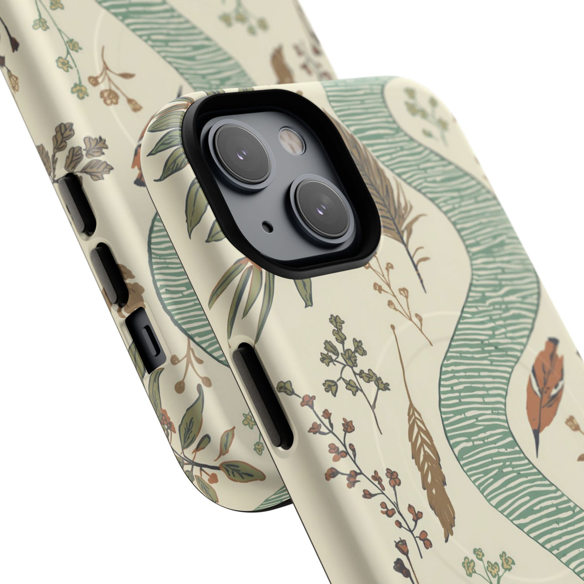 iPhone Canal-Side Botanical Premium MagSafe Case