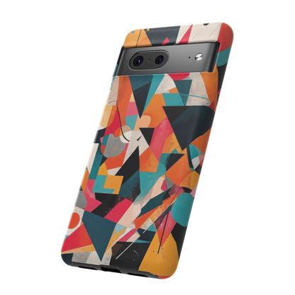 Google Pixel Case - Abstract Geometric Modern Art Design