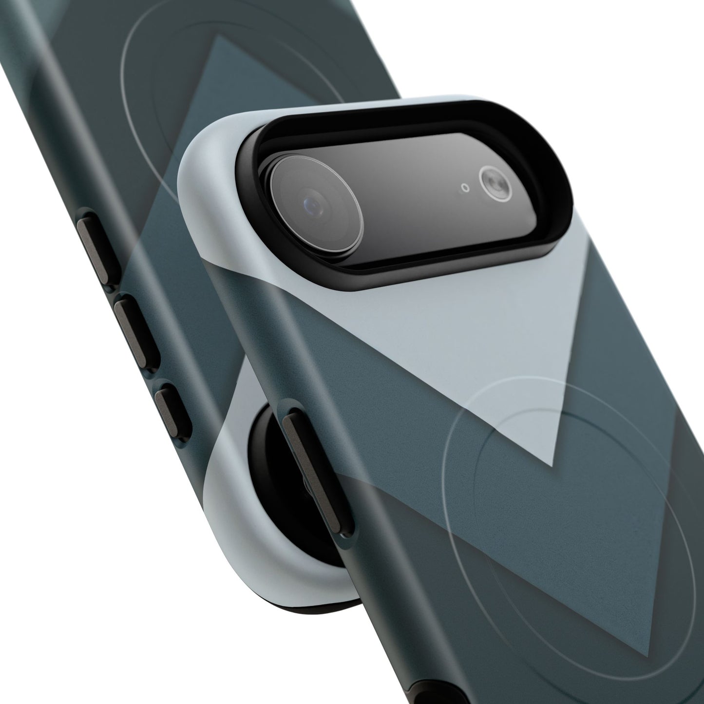 Midnight Chevron iPhone Case - Luxury Shockproof MagSafe® Tough Cover