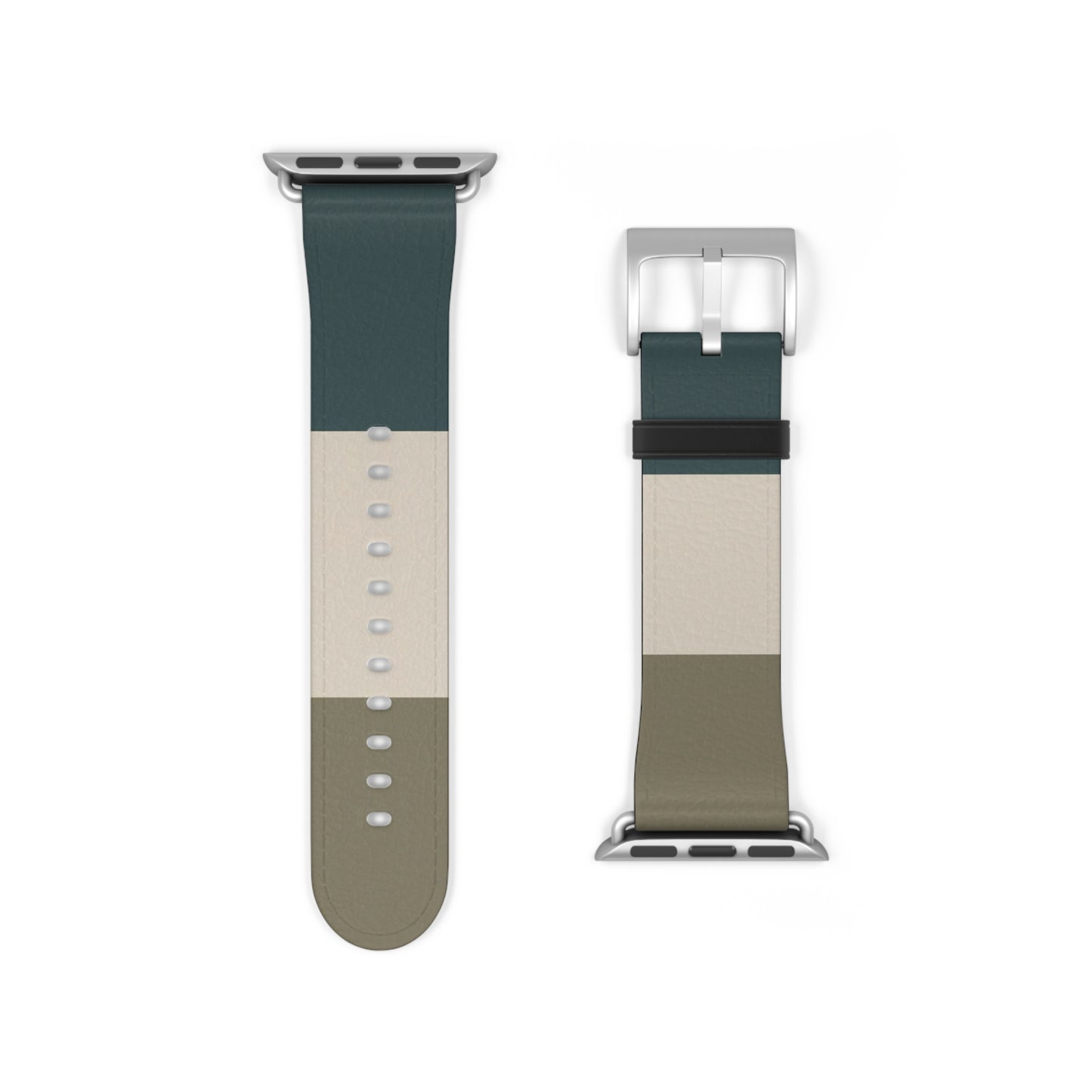 Nordic Coast Apple Watch Strap - Minimal Colour-Block Watch Band