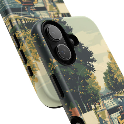 iPhone Towpath Lock Audience Premium MagSafe Case
