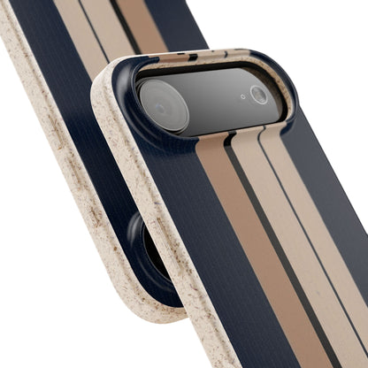 Harbour Line Eco-Friendly iPhone Case - Sustainable Biodegradable Design