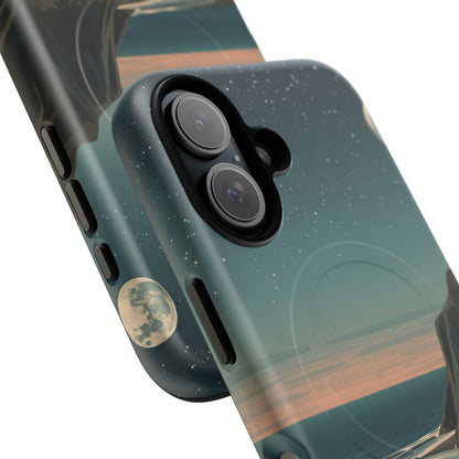 iPhone Moonlit British Cliffs Premium MagSafe Case