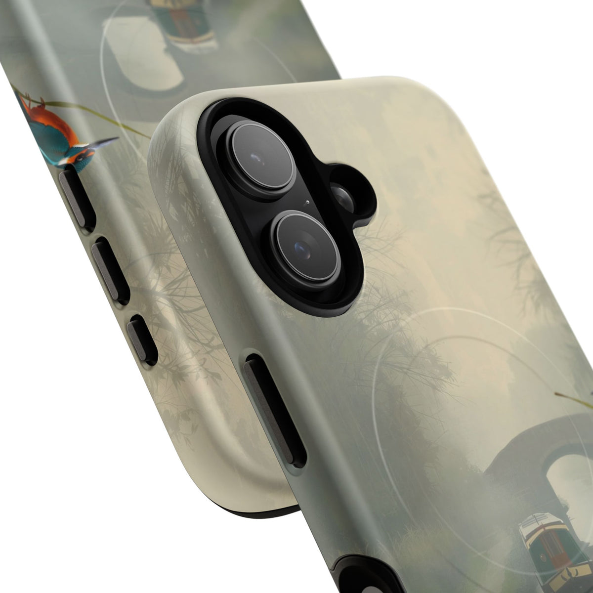 iPhone Kingfisher Canal Dawn Premium MagSafe Case