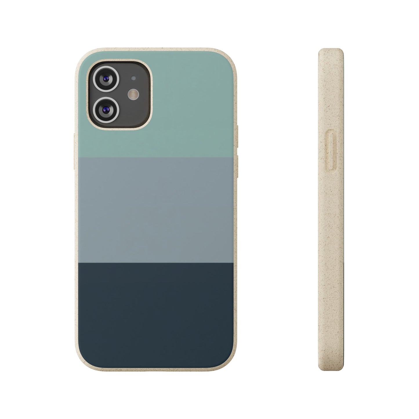 Coastal Fade Eco-Friendly iPhone Case - Sustainable Biodegradable Design