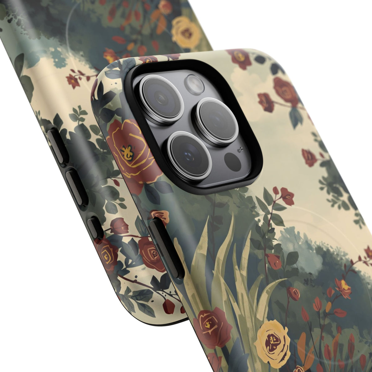 iPhone Porthole Canal Garden Premium MagSafe Case