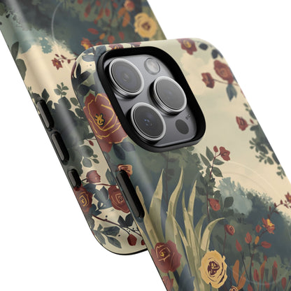 iPhone Porthole Canal Garden Premium MagSafe Case