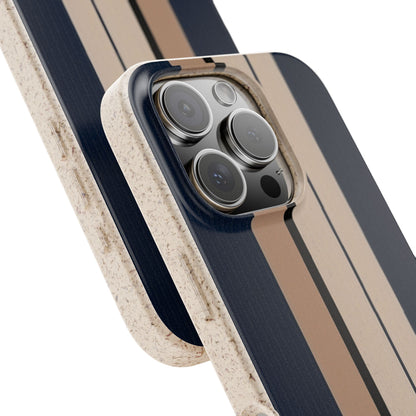 Harbour Line Eco-Friendly iPhone Case - Sustainable Biodegradable Design