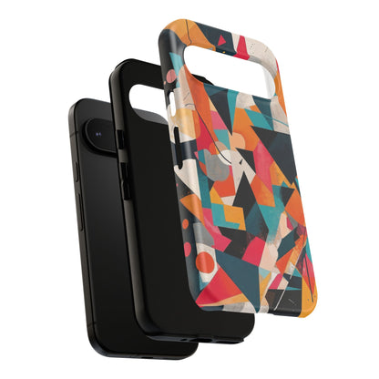 Google Pixel Case - Abstract Geometric Modern Art Design