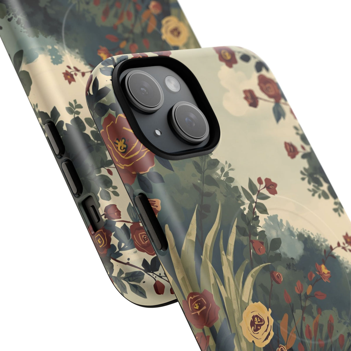 iPhone Porthole Canal Garden Premium MagSafe Case