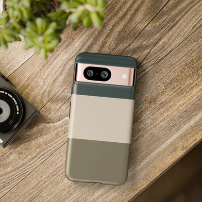 Nordic Block Google Pixel Case - Dual-Layer Matte Protective Cover