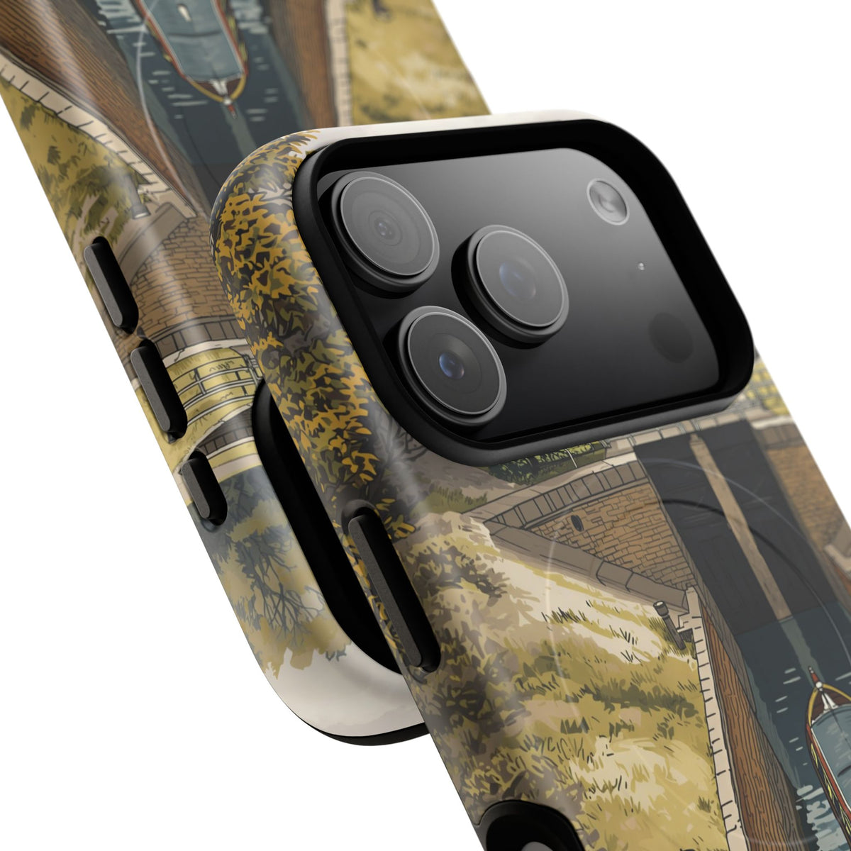 iPhone Heritage Canal Lock Flight Premium MagSafe Case