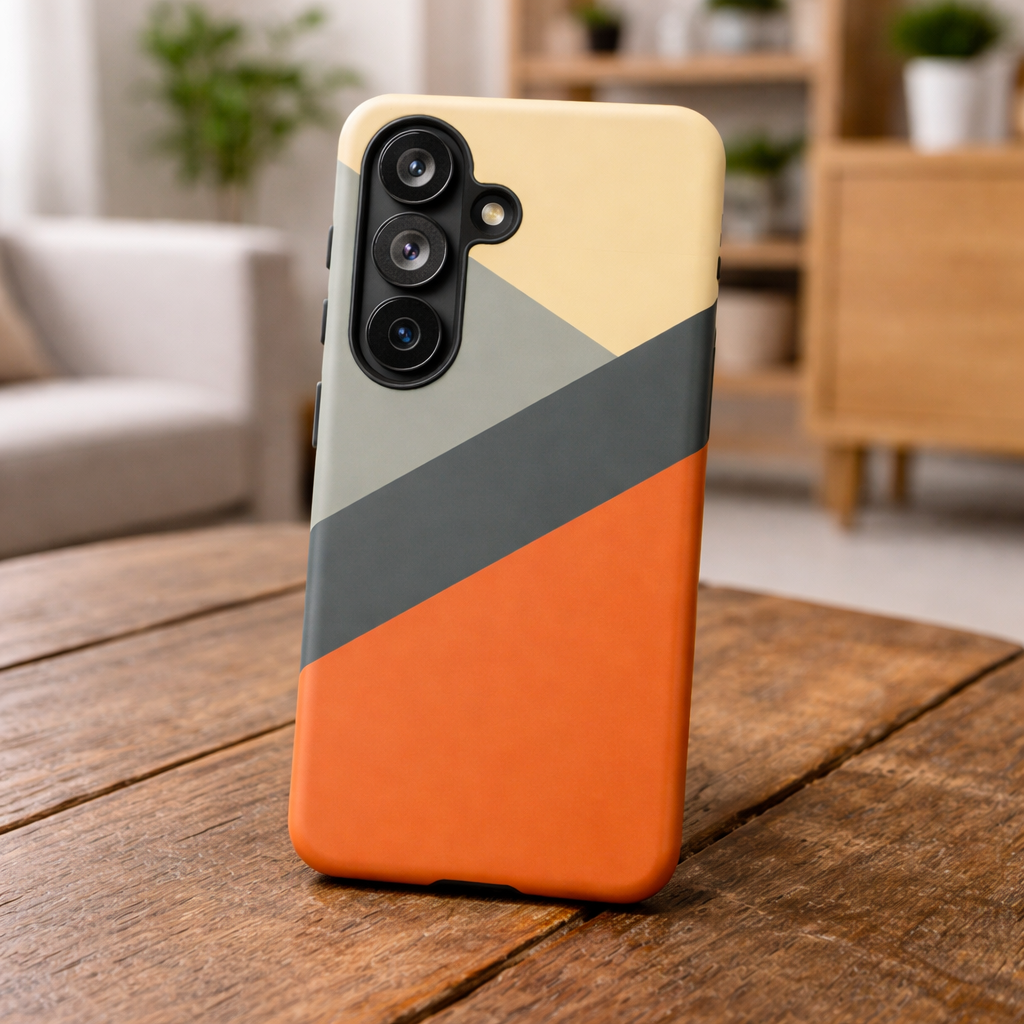 Samsung Galaxy Ember Angle Phone Case - Matte Tough Protective Cover