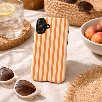 Sunset Stripe Classic iPhone Case – Premium MagSafe Protective Cover