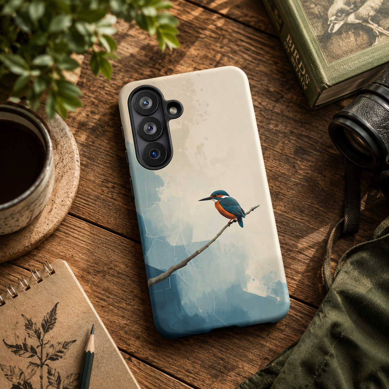 iPhone Abstract Kingfisher MagSafe Tough Case