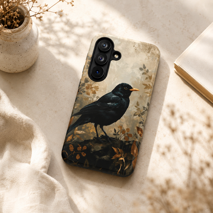 iPhone Moody Blackbird Premium MagSafe Case