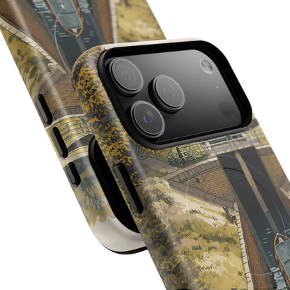 iPhone Heritage Canal Lock Flight Premium MagSafe Case