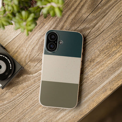 Nordic Coast Eco-Friendly iPhone Case - Sustainable Biodegradable Design