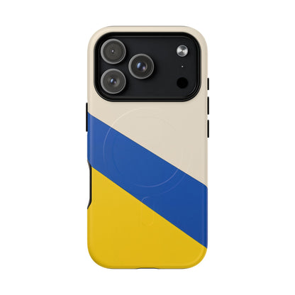 Sundown Diagonal iPhone Case - Luxury Shockproof MagSafe® Tough Cover