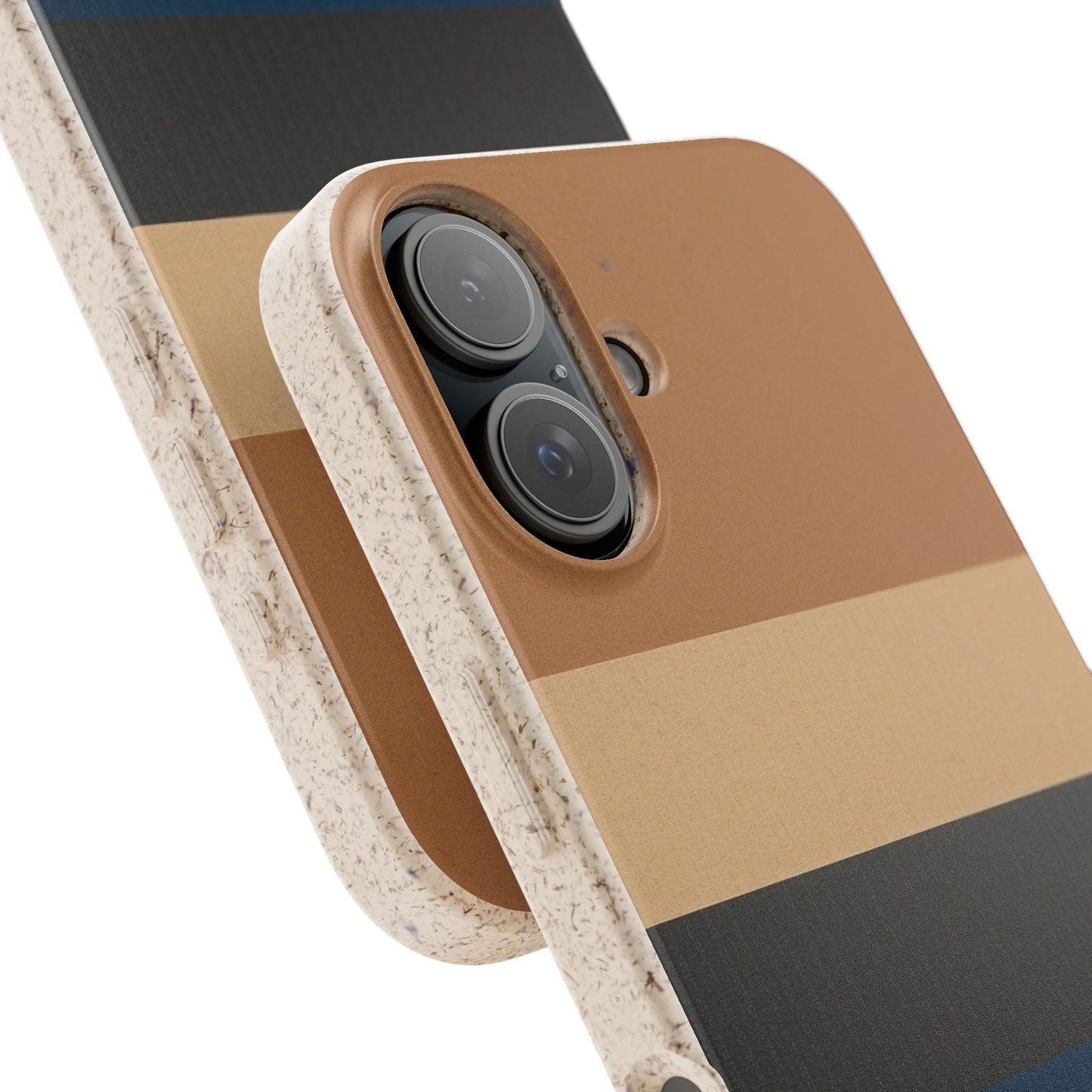 Retro Marina Eco-Friendly iPhone Case - Sustainable Biodegradable Design