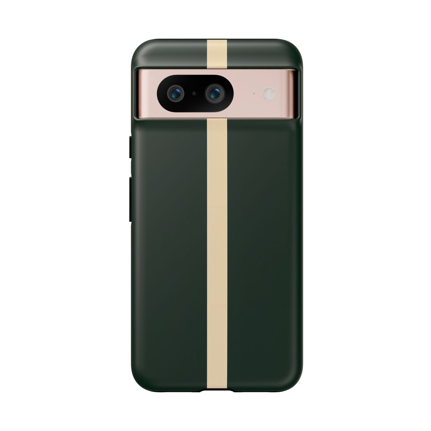 Google Pixel Case - British Racing Green Stripe Design