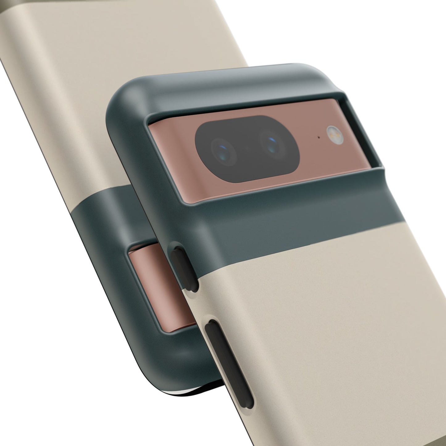 Nordic Block Google Pixel Case - Dual-Layer Matte Protective Cover