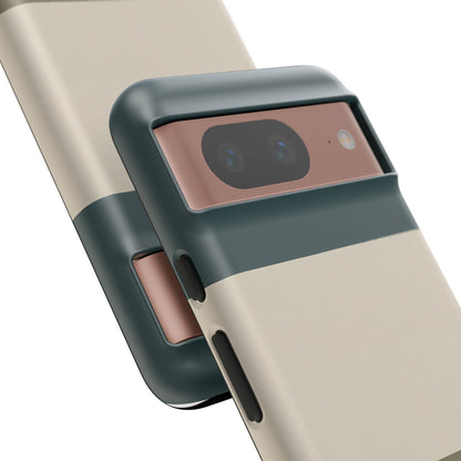 Nordic Block Google Pixel Case - Dual-Layer Matte Protective Cover