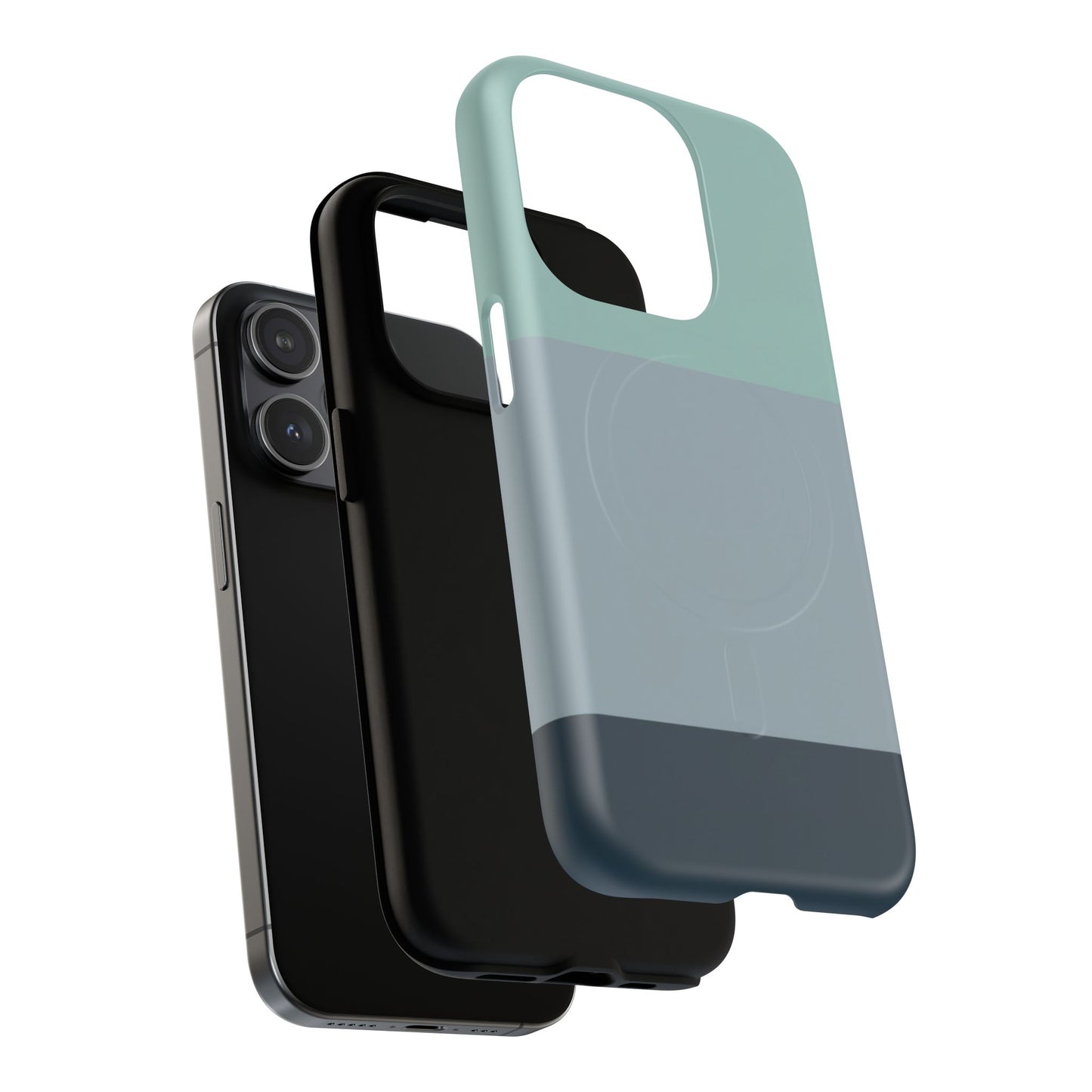 Coastal Fade iPhone Case - Luxury Shockproof MagSafe® Tough Cover