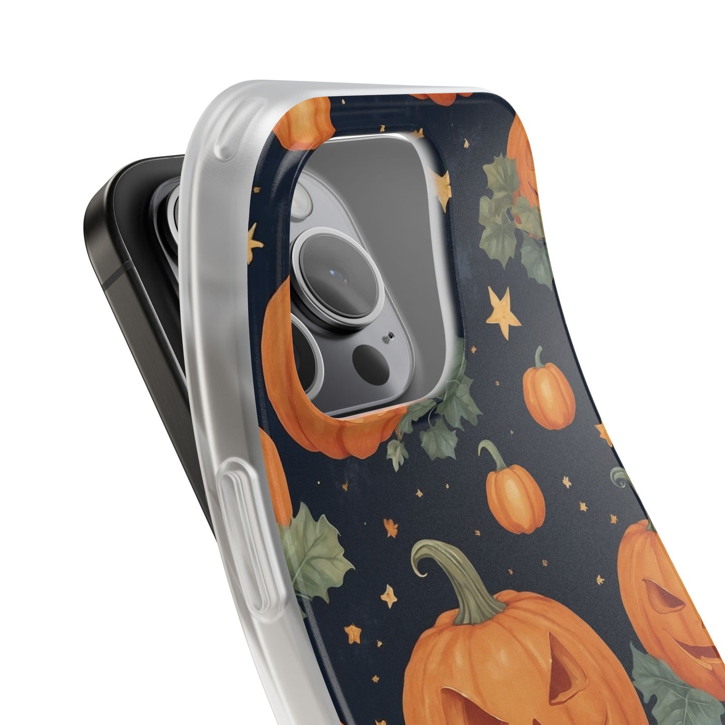 Pumpkin Phone Case Halloween Lantern Night Sky