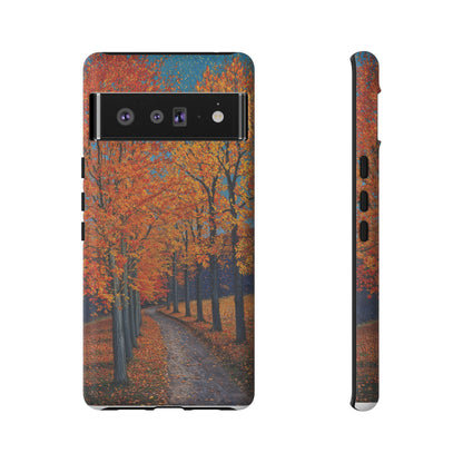 Google Pixel Case - Autumn Woodland Path
