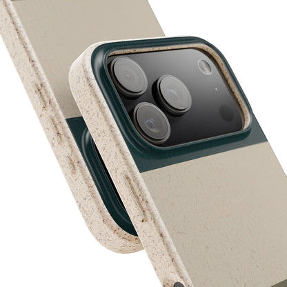 Nordic Coast Eco-Friendly iPhone Case - Sustainable Biodegradable Design