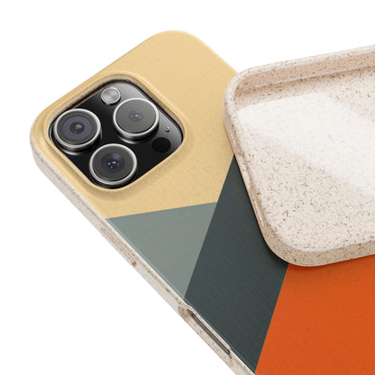Ember Angle Eco-Friendly iPhone Case - Sustainable & Biodegradable Design