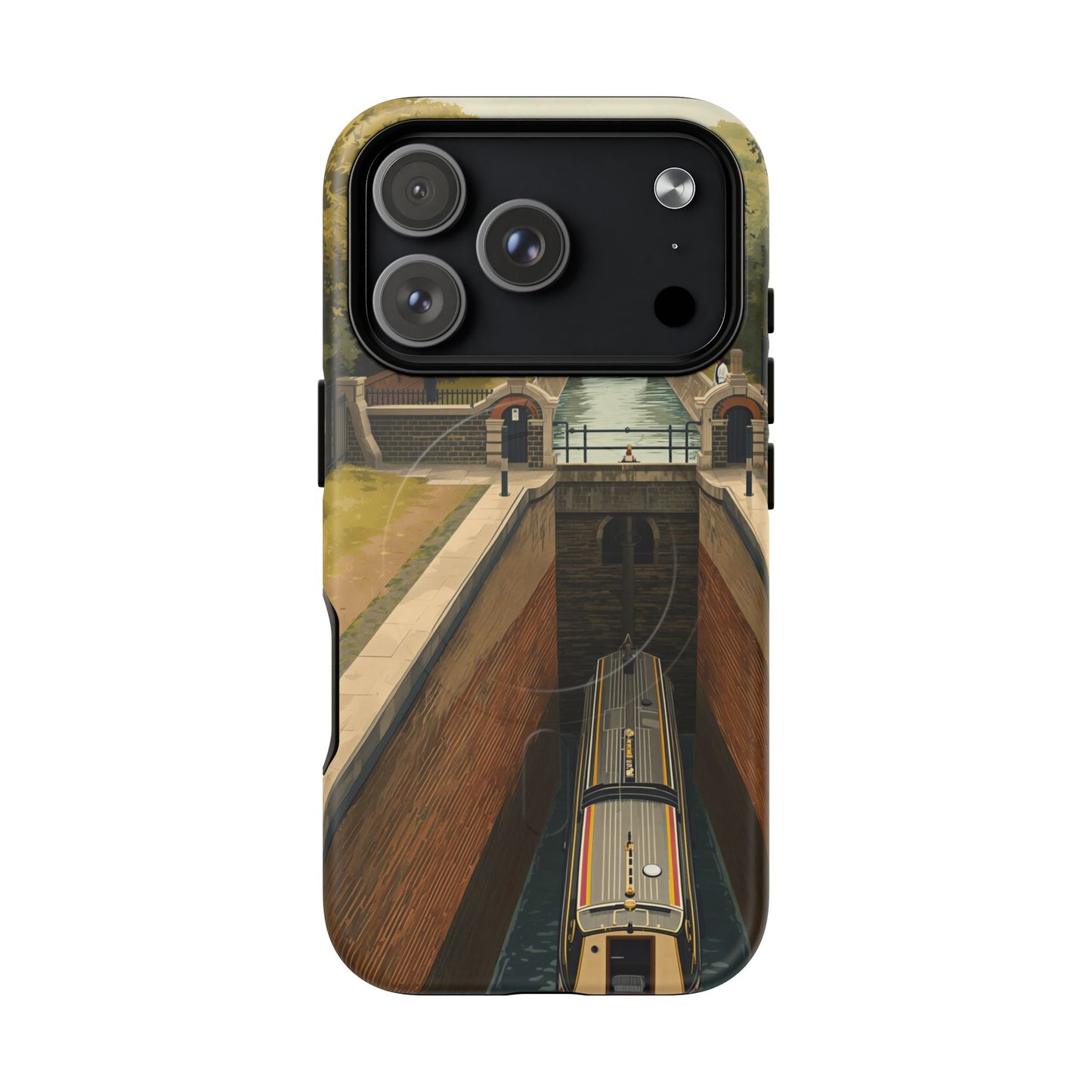 The Lock Keeper’s Vertical Journey Heritage iPhone Case