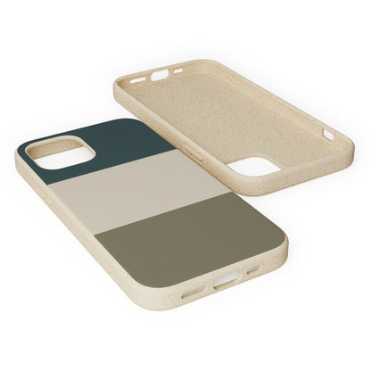 Nordic Coast Eco-Friendly iPhone Case - Sustainable Biodegradable Design