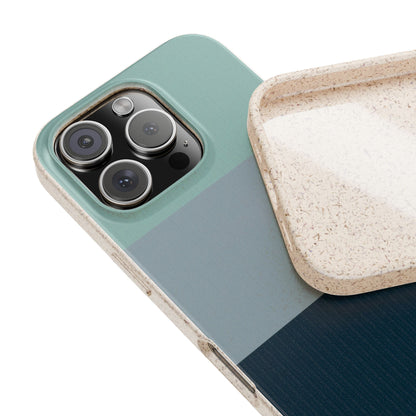 Coastal Fade Eco-Friendly iPhone Case - Sustainable Biodegradable Design