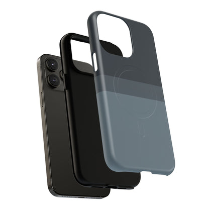 Midnight Fade Stripe iPhone Case - Premium MagSafe Protective Cover