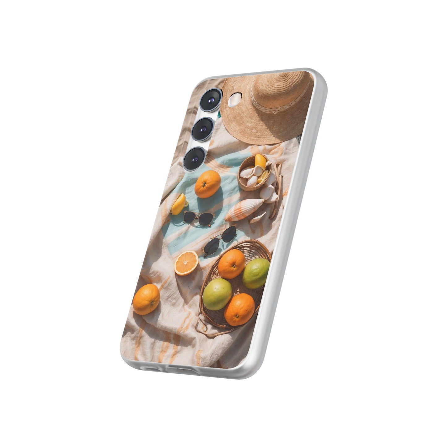 Beach Picnic Scene Phone Case