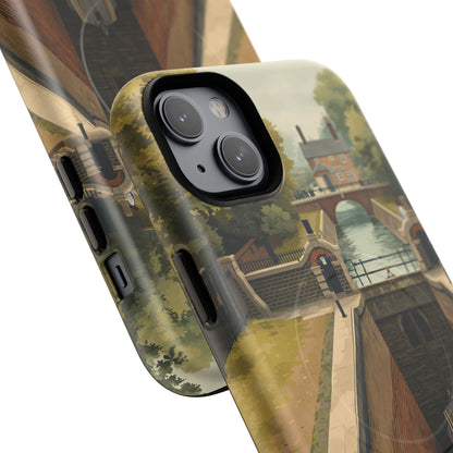 The Lock Keeper’s Vertical Journey Heritage iPhone Case