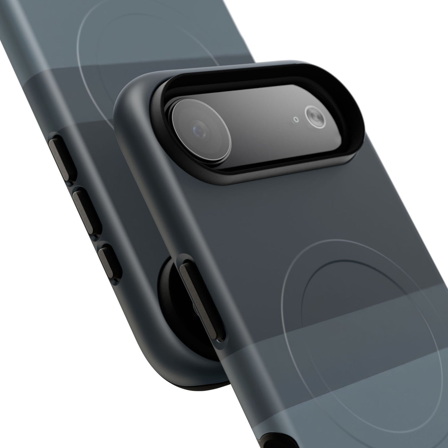 Midnight Fade Stripe iPhone Case - Premium MagSafe Protective Cover