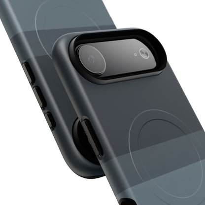 Midnight Fade Stripe iPhone Case - Premium MagSafe Protective Cover