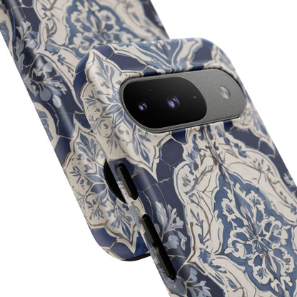 Google Pixel Case - Blue Moroccan Tile