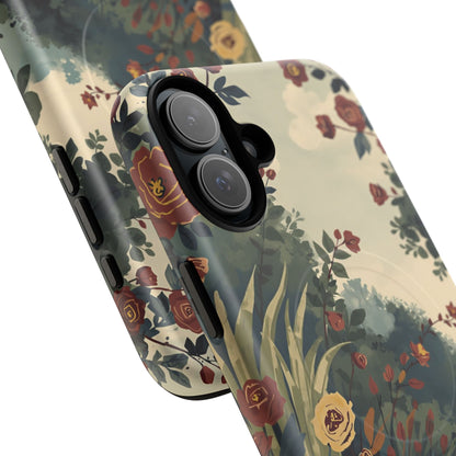iPhone Porthole Canal Garden Premium MagSafe Case