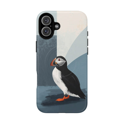 iPhone Abstract Puffin MagSafe Tough Case