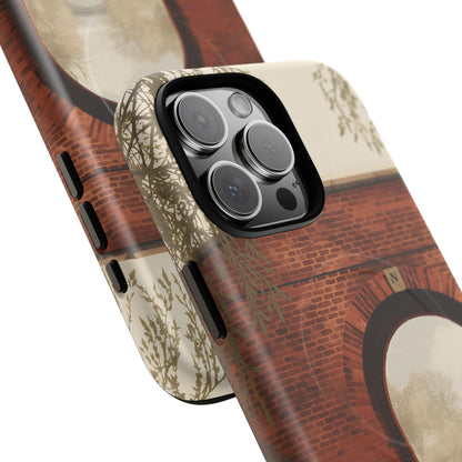 Willow Canal Bridge Passage iPhone Case – Heritage Waterway Design
